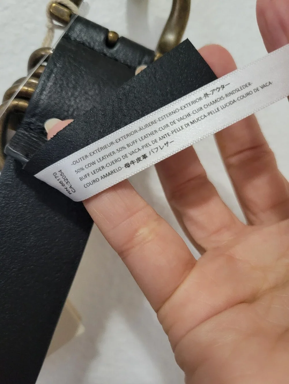 Free People Rori Leather Belt Size XS/S